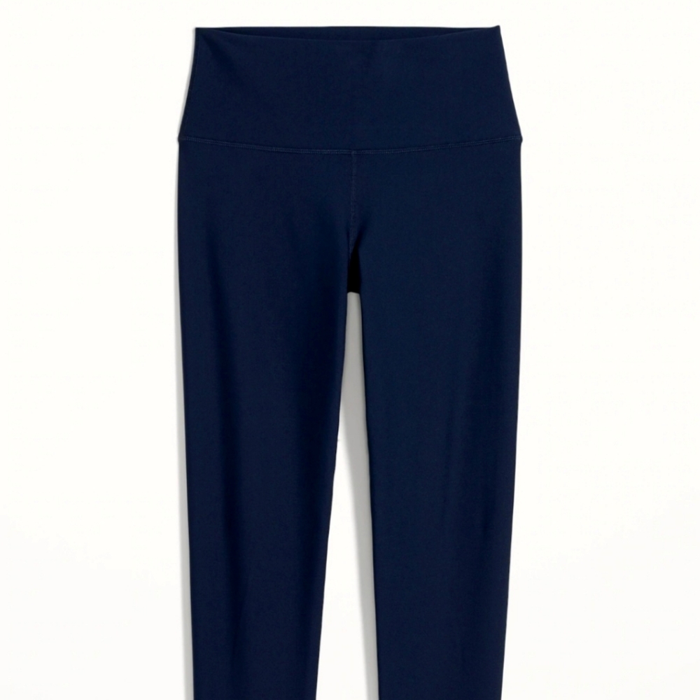 Old Navy Black High-Waisted PowerSoft 7/8-Length Leggings for Women - Size 3X